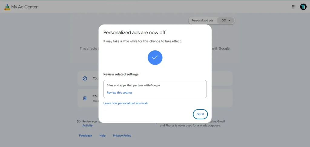 How to Stop Google Ads