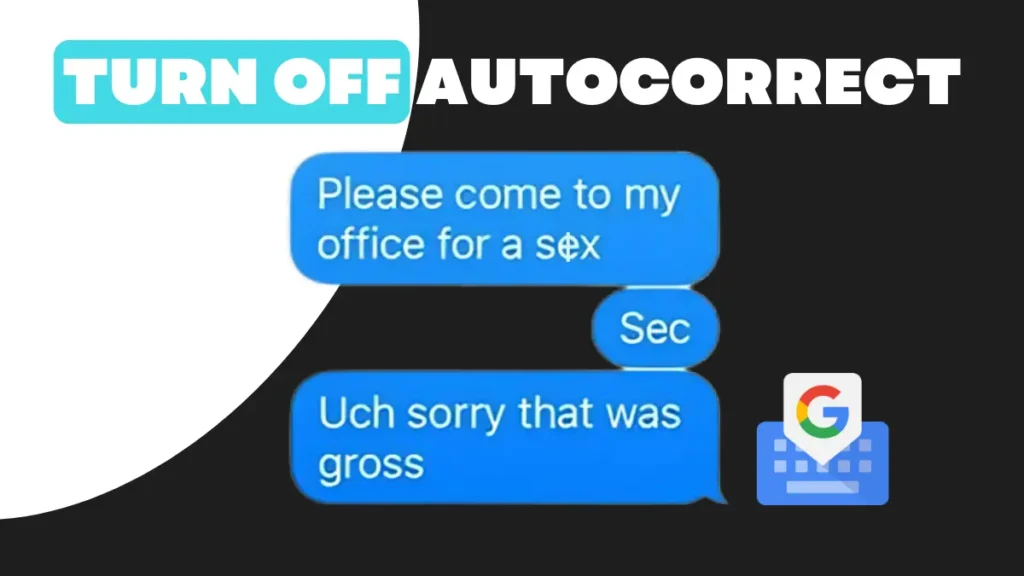 How to Turn off Auto-Correct on Android on iPhone Easily