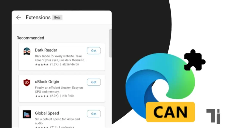 How to Install Extensions in Edge Browser For Android