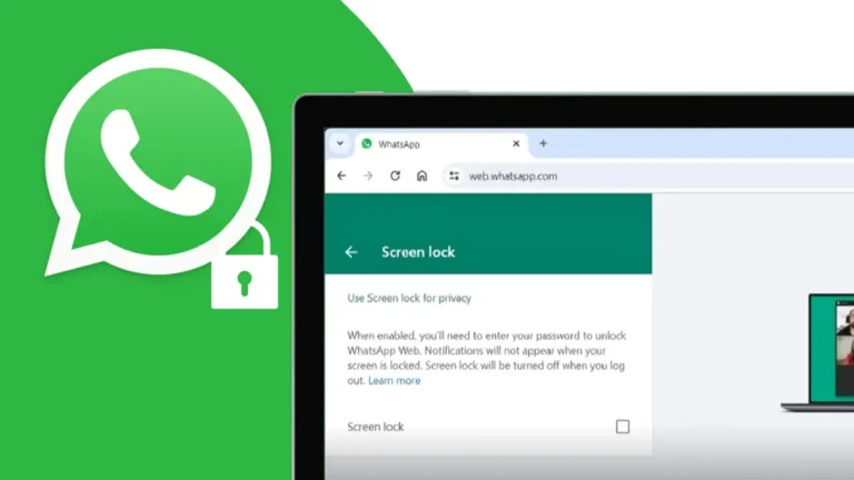 How to Lock WhatsApp Web on PC or Laptop