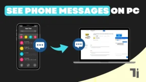 How To See Phone Messages On PC