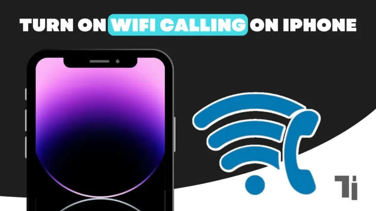 Turn on wifi calling on iphone