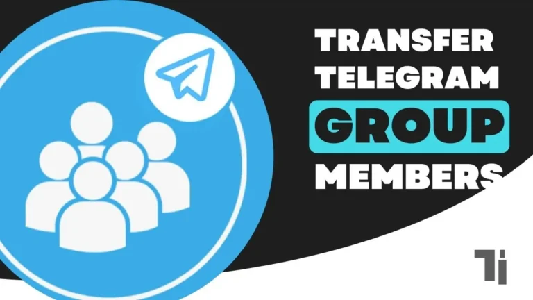 How to transfer telegram group members to another group