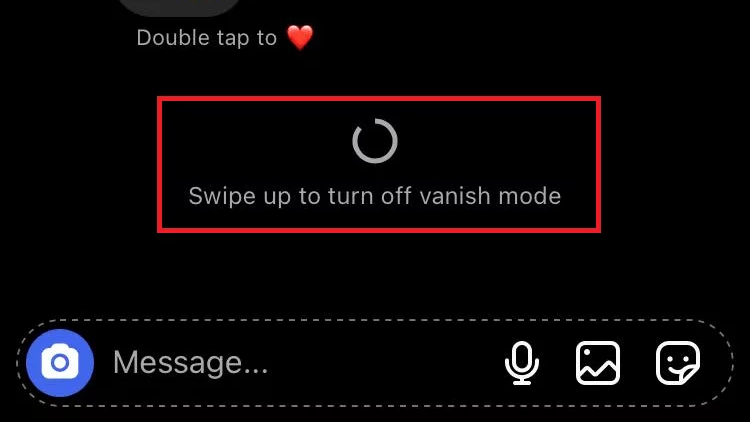 How to Turn Off Vanish Mode on Instagram App